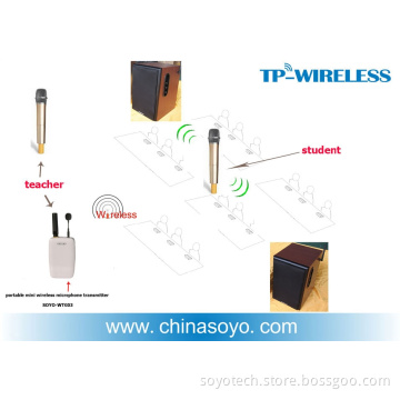 2.4GHz RF Wireless PA System for Classroom